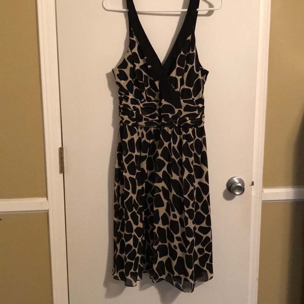Animal print dress